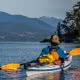 Sea kayaking in the Rendezvous Islands, north-west of West Redonda Island