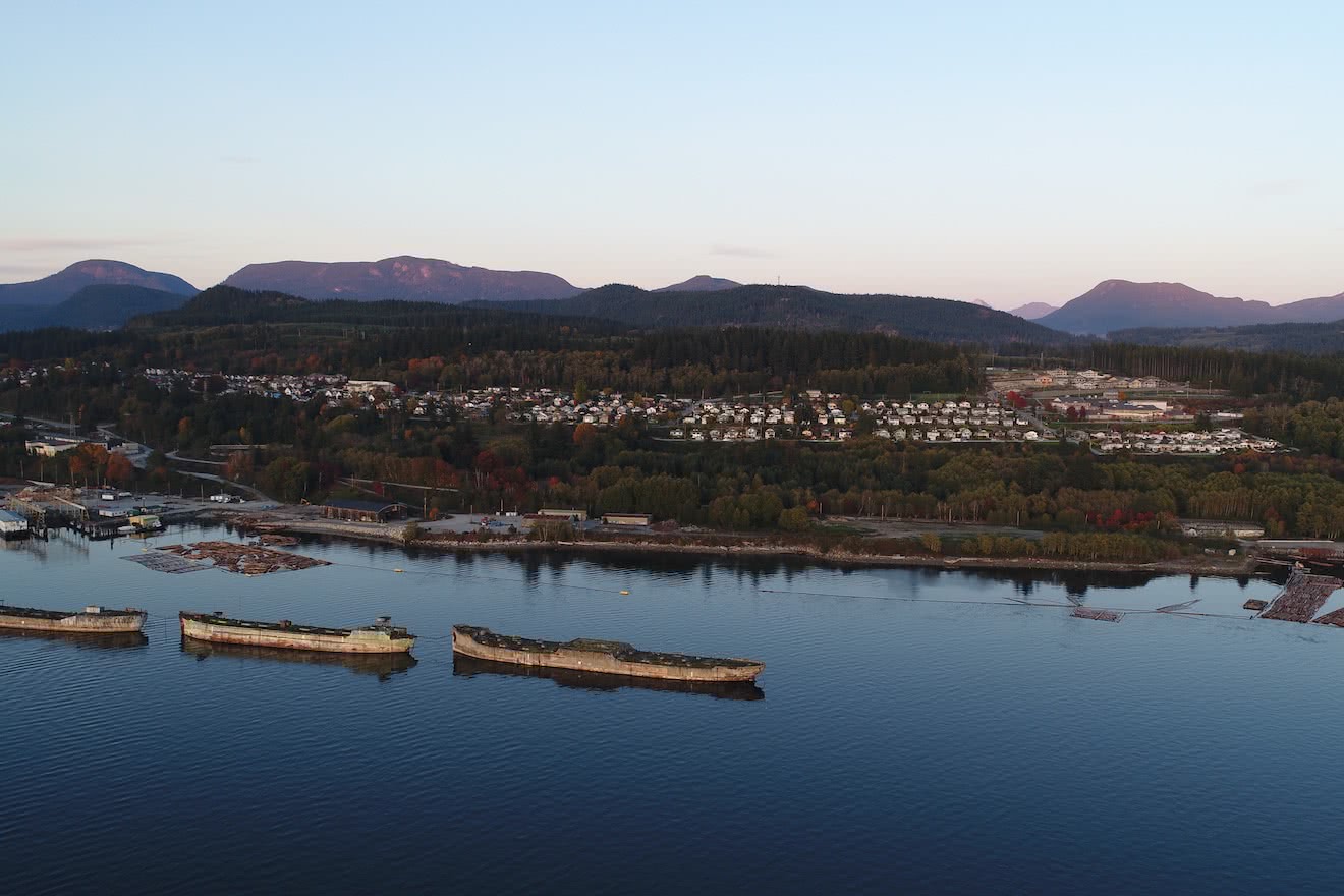 Powell River and ships