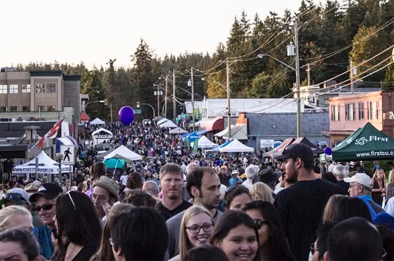 Blackberry Fest is one of the most anticipated Powell River festivals
