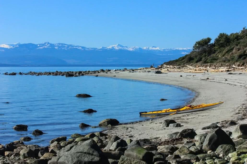 Sandy Savary Island is home to some of the most famous Powell River beaches