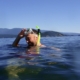 Snorkelling in the warm ocean temperatures of Desolation Sound