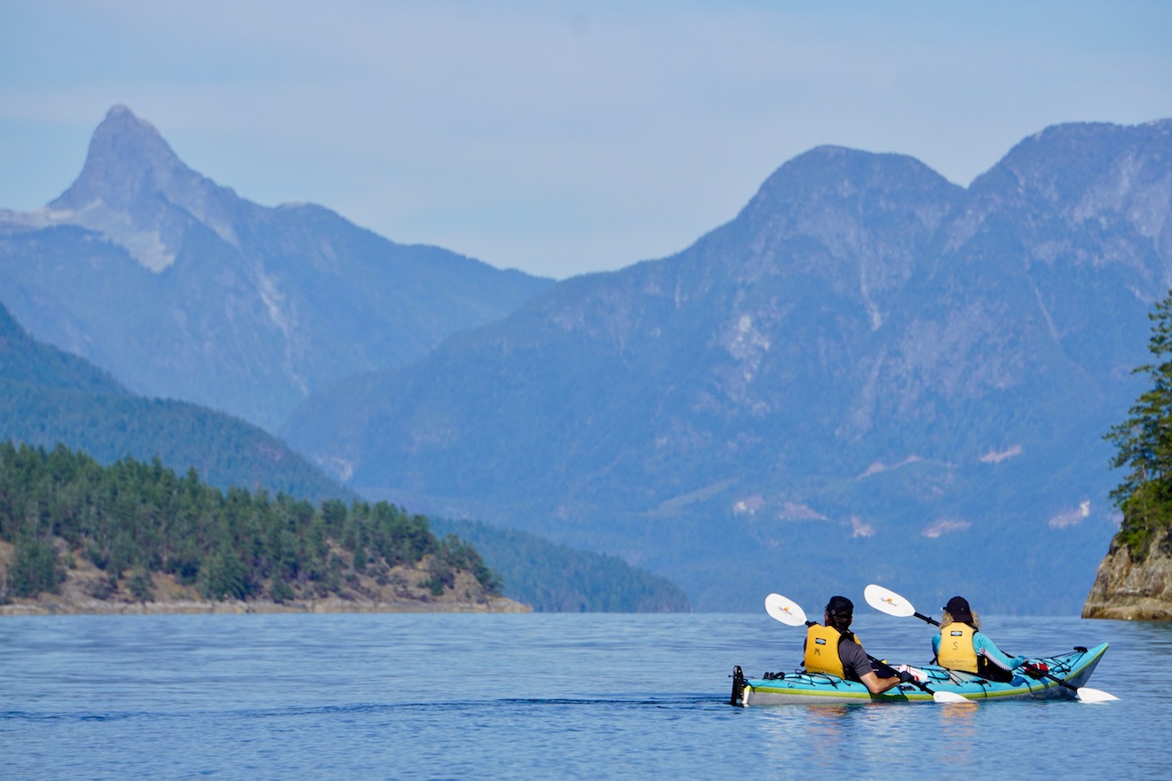 With mountain views like this, is there any doubt that Desolation Sound is the best place to kayak in BC?