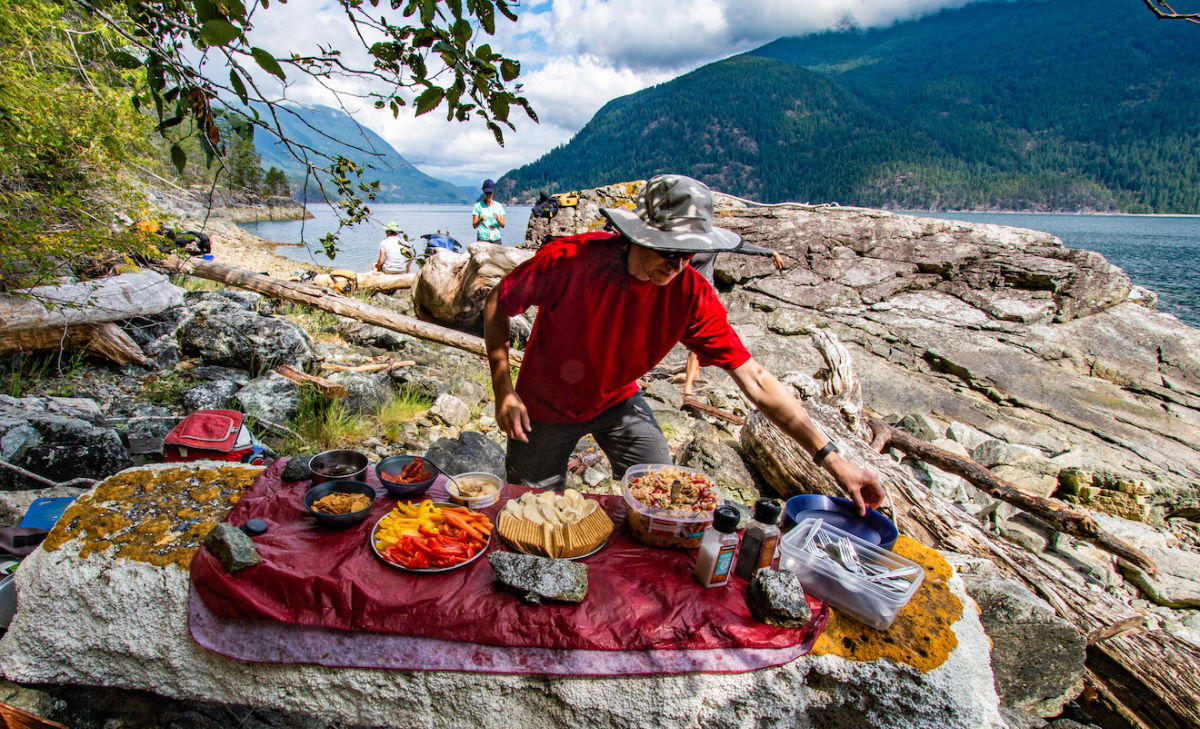 getting food prepared